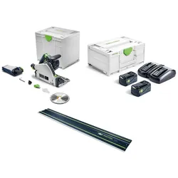 Festool Akku-Tauchsäge TSC 55 KSEB-Basic Nr. 577988 +Energie-Set+Führungsschiene