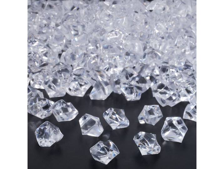 Relaxdays Lot de 900 diamants décoratifs