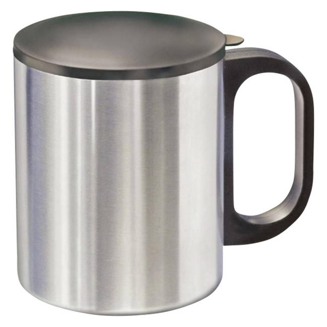 Mato Interpräsent Thermobecher Edelstahl (gebürstet), Schwarz 0.280 l 4119 (0.28 l) (4119)