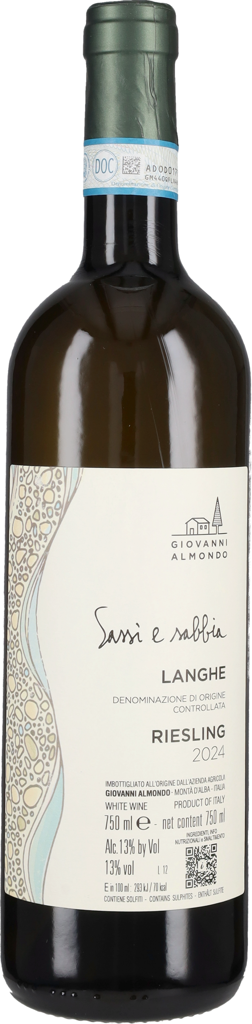 Almondo Giovanni Riesling 'Sassi e Sabbia' Giovanni Almondo 2025