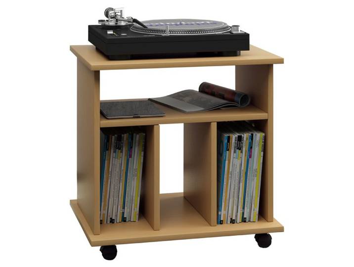 VCM Mobilier pour disque vinyle  Retal  Hêtre réf 911762