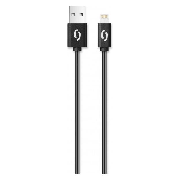 Aligator Datový kabel iPh lightning, Äerný (2 m, USB 2.0) (DAKA011)