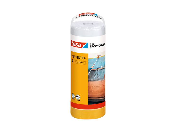 Tesa Easy Cover Perfect 2-in-1