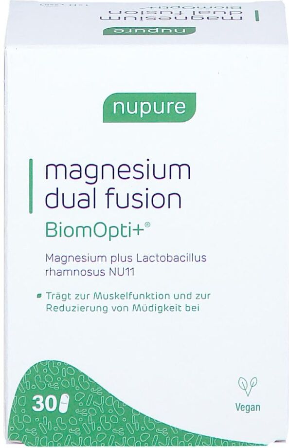 Nupure Biomopti+ Milchsäurebakterien+magnesium Msr.kaps.