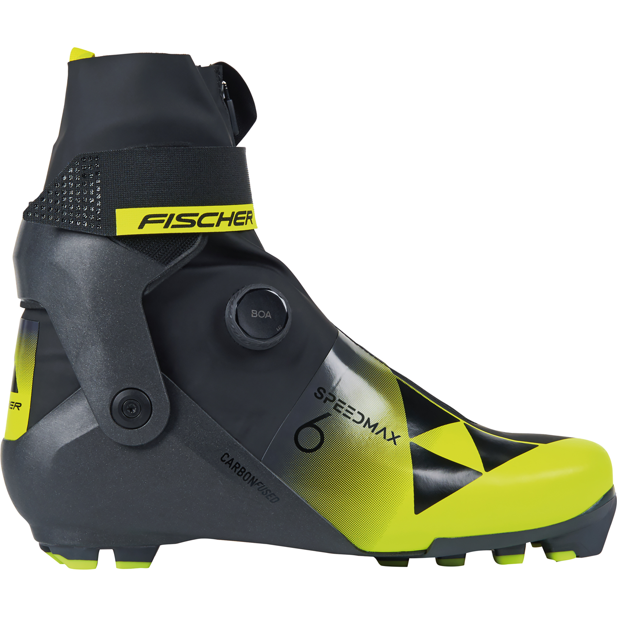 Fischer Speedmax 6 Boa Skaingschuhe Schuh schwarz Größe 39 Langlauf Skating