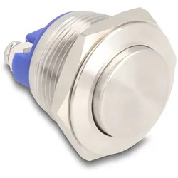 DELOCK Drucktaster zum Einbau 19 mm 2 x Schraubkl.Taster hoc
