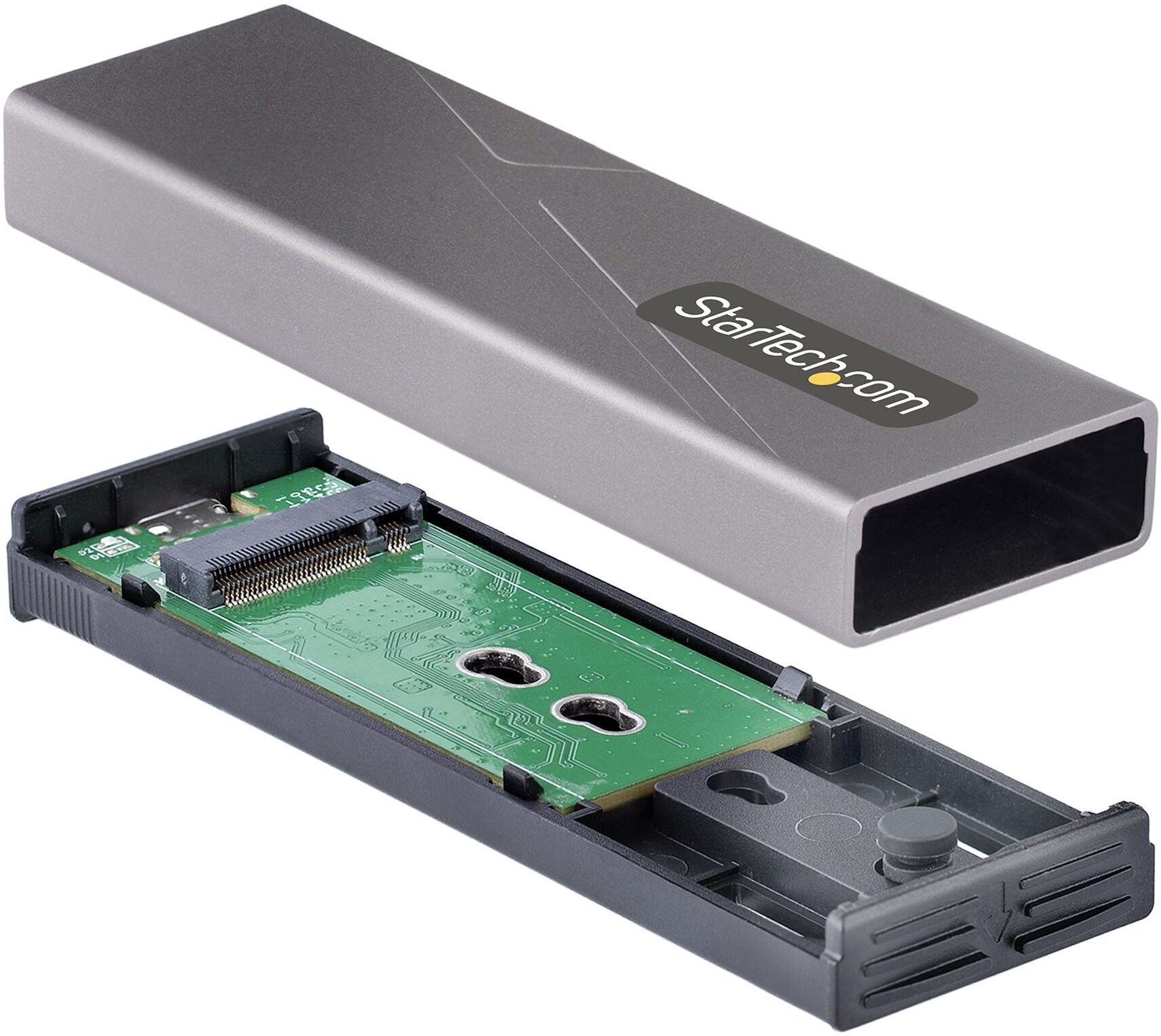 STARTECH M2-USB-C-NVME-SATA M.2 NVMe/SATA SSD Enclosure USB-C 10Gbps 2230/2242/2260/2280 Aluminium Space Grey