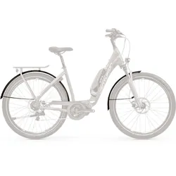 Schutzblech-Set für CENTURION E-Fire 2019ff., CENTURION, Passend für CENTURION E-Fire Country und Country Tour mit Shimano-Antrieb ab 2019, Größe: 27,5"/65 mm, Farbe: Schwarz, VE: 1 Set
