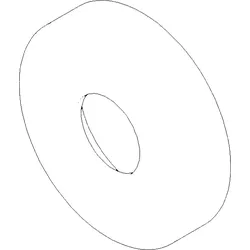 Dornbracht Rosette - platin matt 092788009-06 platin matt