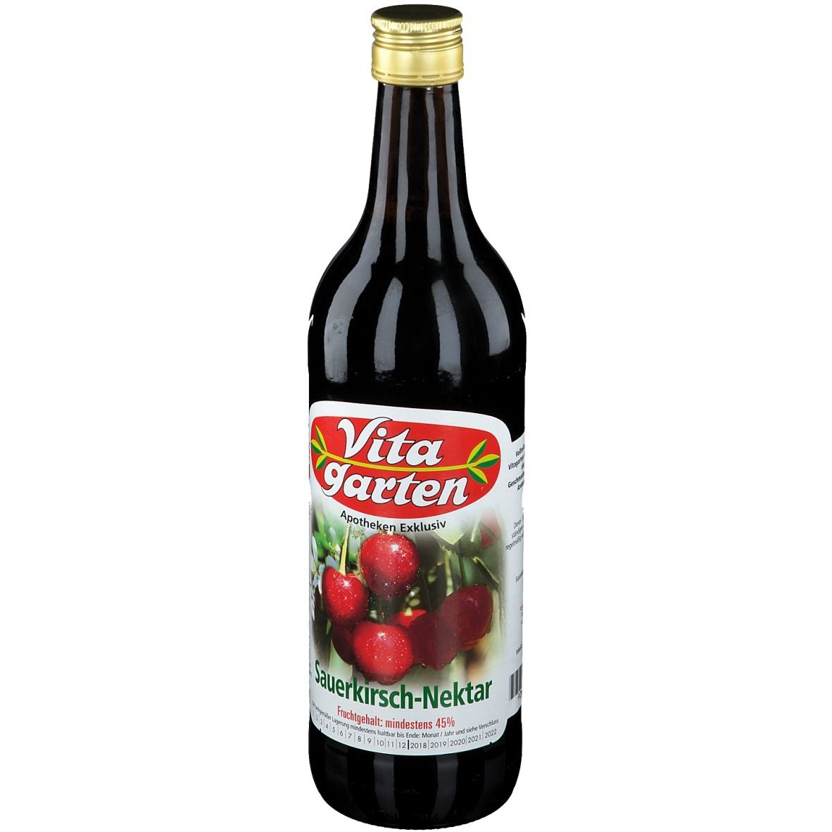 Vitagarten Sauerkirsch Nektar 750 ml Saft
