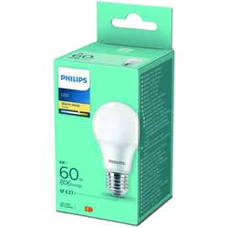 4x Philips, Leuchtmittel, LED Lampe (E27, 806 lm, 1x)