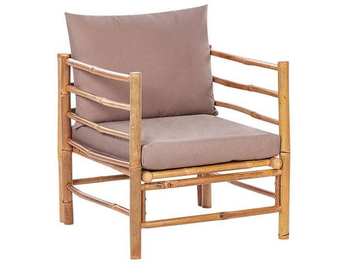 GARTENSTUHL Holz Taupe Cerreto