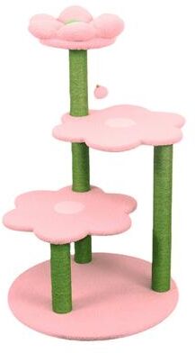 Kodotan sofa Cat Tree with Removable Cozy Perch & Scratching Posts Hanging, Toy Multi-Level Cat Furniture for Cats to Climb