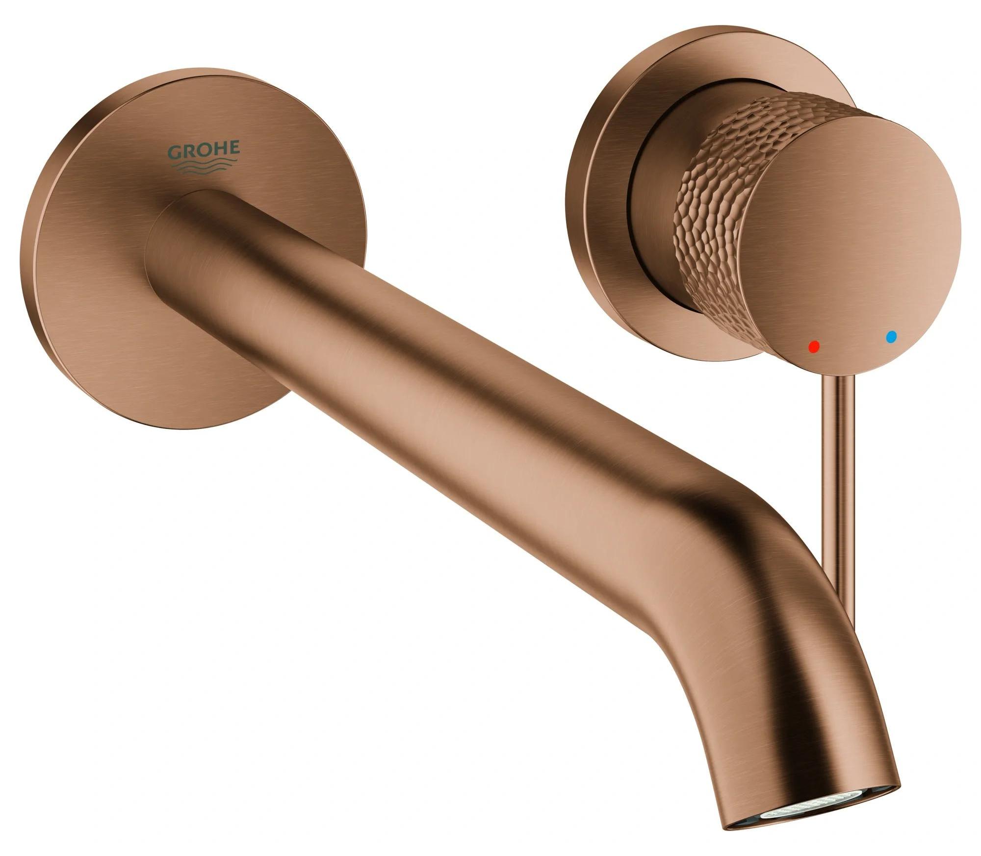 Grohe Waschtischbatterie, Essence, Wandmontage, 230mm, warm sunset, 1 Stk.