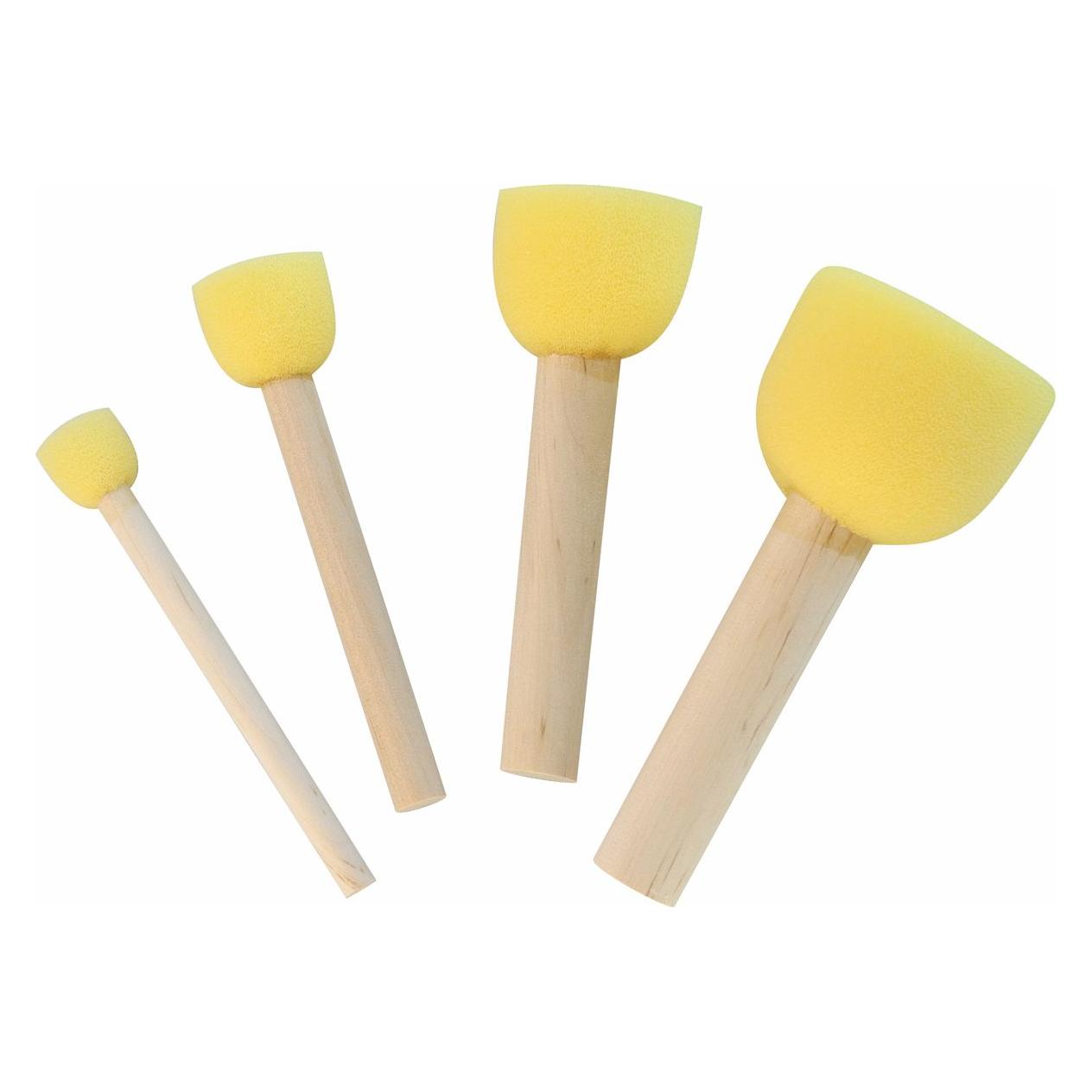 Kreul Schwammstupf-Pinsel 4er Set (58206462)