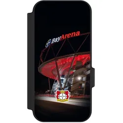Nivocase Klapphülle für Google Pixel 11 Handyhülle aus Kunst Leder NIVOflip schwarz Bayer 04 Leverkusen (Google Pixel 11), Smartphone Hülle, Schwarz