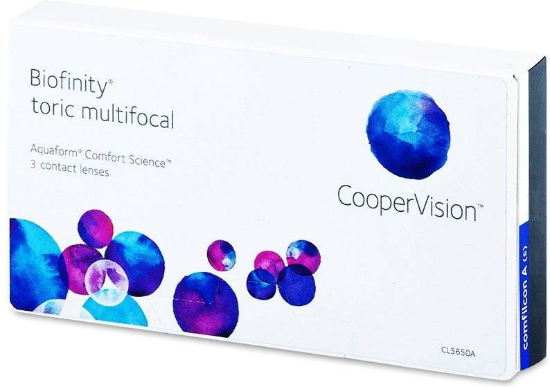 CooperVision Biofinity Toric Multifocal (3 lenti)
