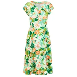 Blutsgeschwister Midikleid Mothers Arms - hibiscus feeling S