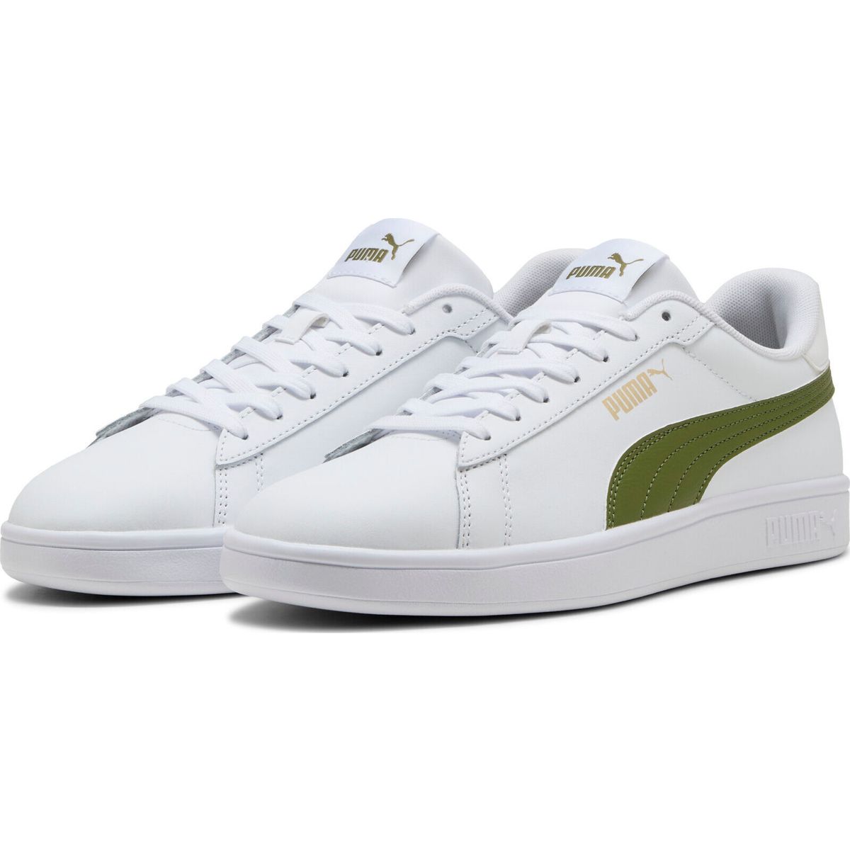 Puma Smash 3.0 L puma white-olive green (33) 11 390987-33-11