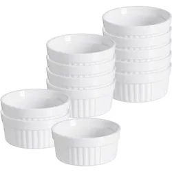 Ritzenhoff & Breker Auflaufformen Bianco ø 11 cm 12er Set