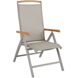 Brafab Klappstuhl Andy Textilene Braun Khaki