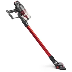 H.Koenig Kabelloser Akku-2-in-1-Staubsauger FullPower UPX18, Rot