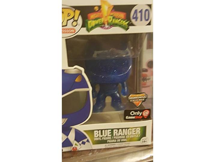Funko Power Rangers - Blue Ranger Morphing Clear Pop! Vinyl