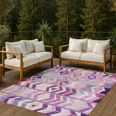 Addison Rugs Machine Washable Indoor/ Outdoor Global Bremen Chantille Rug