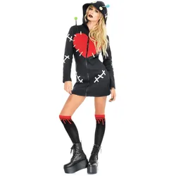 Leg Avenue Voodoopuppe Hoodie Dress (L)