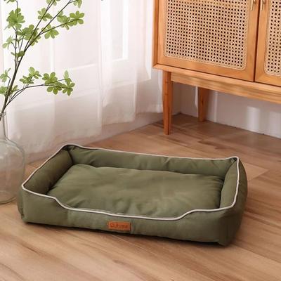 Inspired Finds CloudNest Waterproof Orthopedic Dog Bed For Large & Small Pets green l 25.20x18.11x4.72in