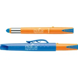 Pica Gel Signalmarker 8081 Industriemarker blau 8.0 mm Schreibfarbe: Blau
