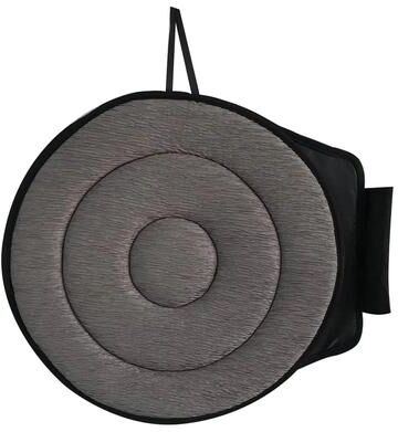 Uplifted Goods 360 Rotating Memory Foam Seat Cushion dark Grey