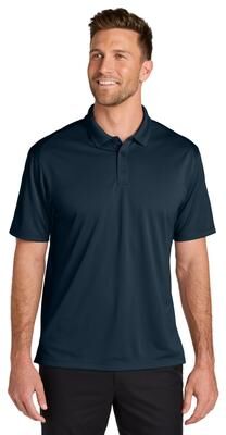 Port Authority K240 Wearever Performance Pique Polo Shirt in River Blue Navy size 5XL   Polyester