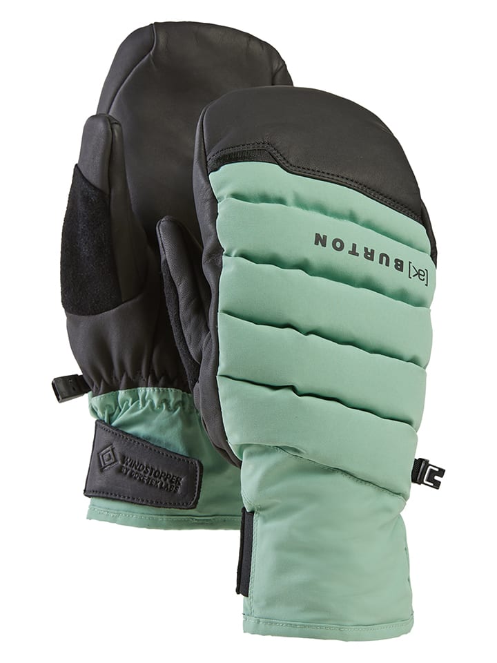 Burton Ski-/ Snowboardfäustlinge "Windstopper Oven" in Mint/ Schwarz - XL