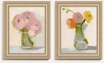 "Petal Bouquet Art - Canvas II, 26.25"" x 21.25"" - Ballard Designs"