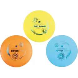 Sunflex Wurfscheiben-Set Disc Golf