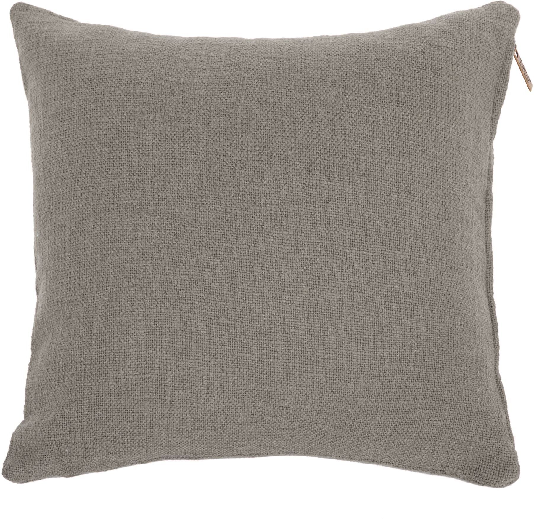 Tirolix Cuscino in Cotone Slub 45 x 45 cm Taupe