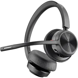 POLY Voyager 4320 USB-C Headset + BT700 Dongle Ladestation, PCs, Smartphones, Schwarz
