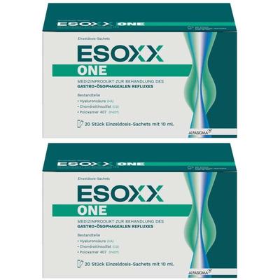 Esoxx One Suspension zum Einnehmen Beutel 2x 2x20x10 ml