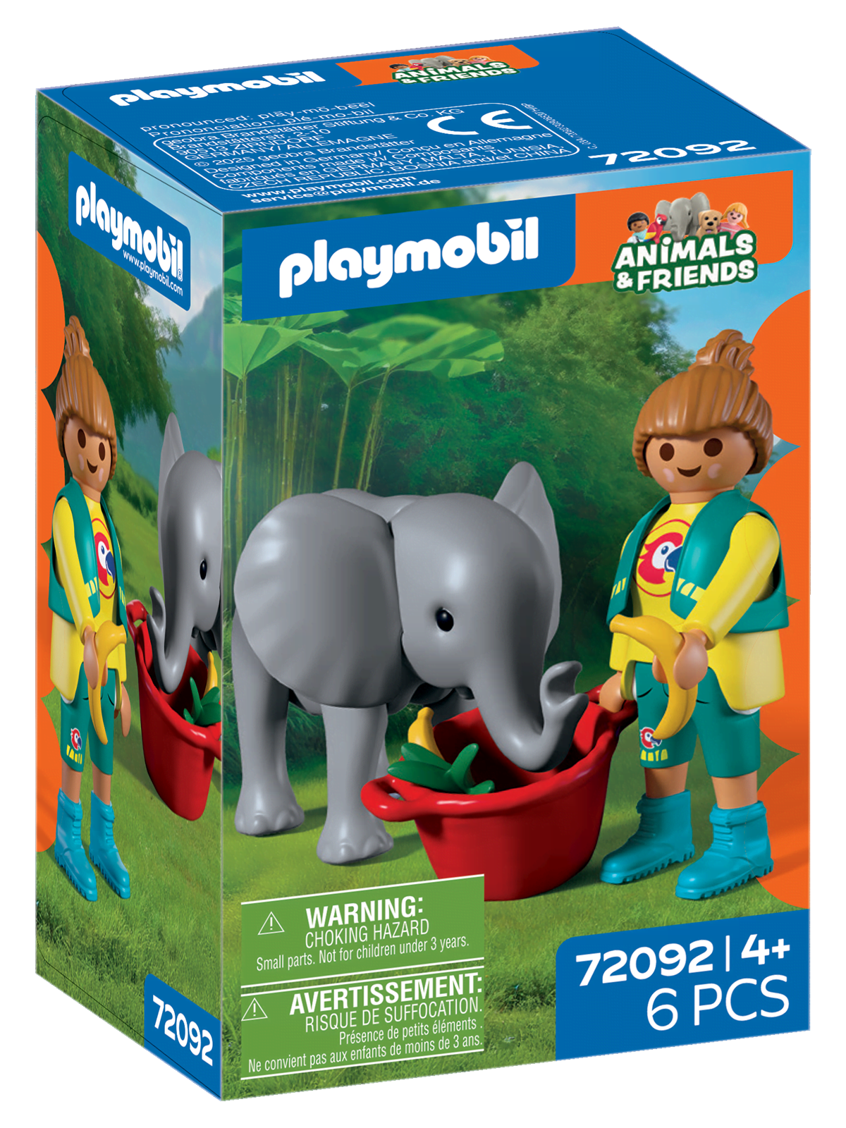 Playmobil Zoo: Elefantenbaby und Tierpfleger