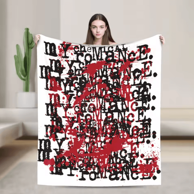 Inspire Curations My Chemical Romance Rock Band Flannel Throw Blanket 13 153x204cm