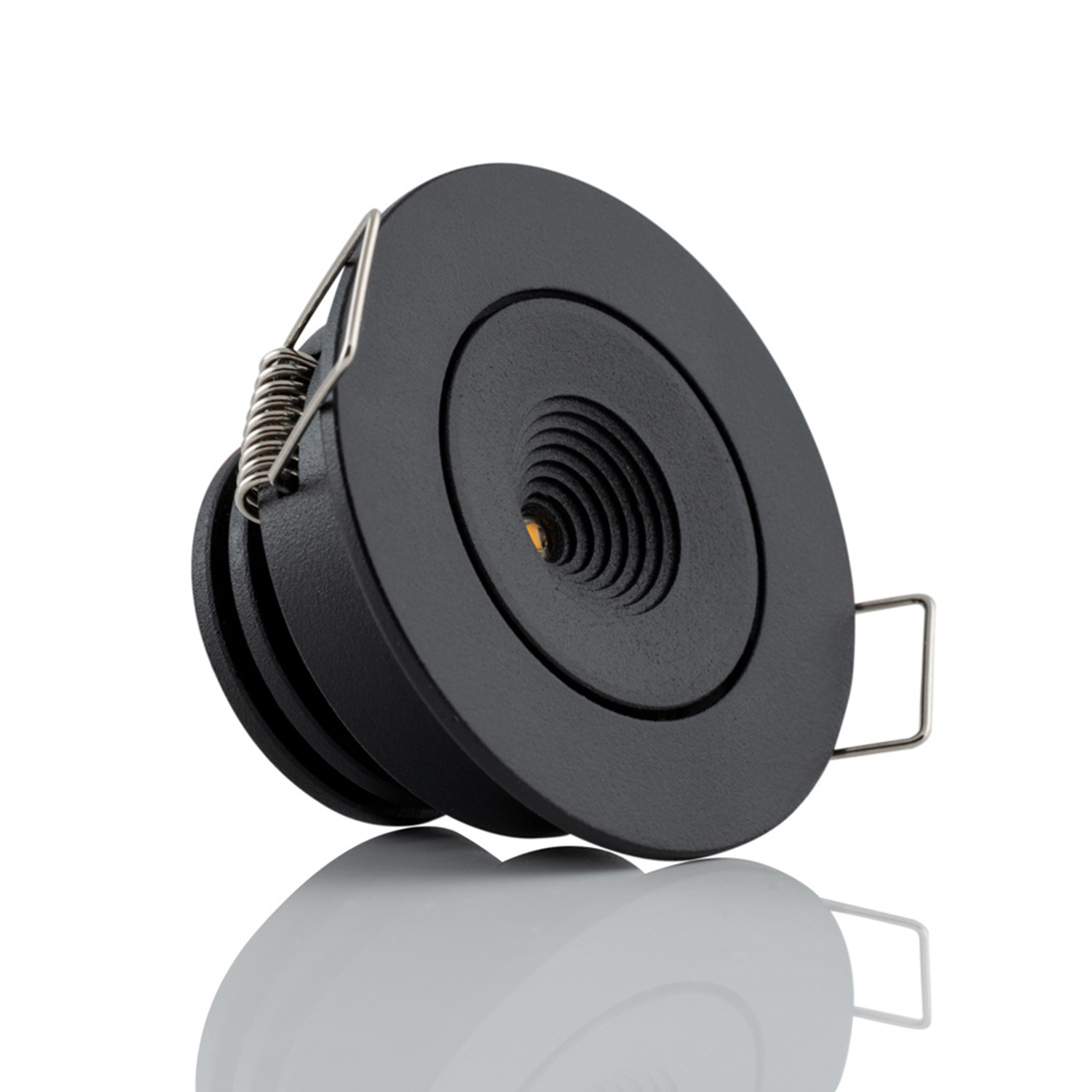 SLC LED-Einbaustrahler MINI ONE TILT schwarz 2700K (schwenkbar) SLC1201 7070938064774