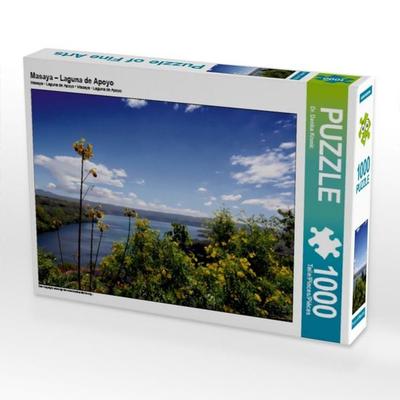 CALVENDO Puzzle Masaya - Laguna de Apoyo | 1000 Teile Lege-Größe 64 × 48 cm Foto-Puzzle für glückliche Stunden