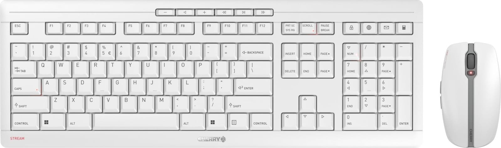 Cherry STREAM DESKTOP toetsenbord en muisset
