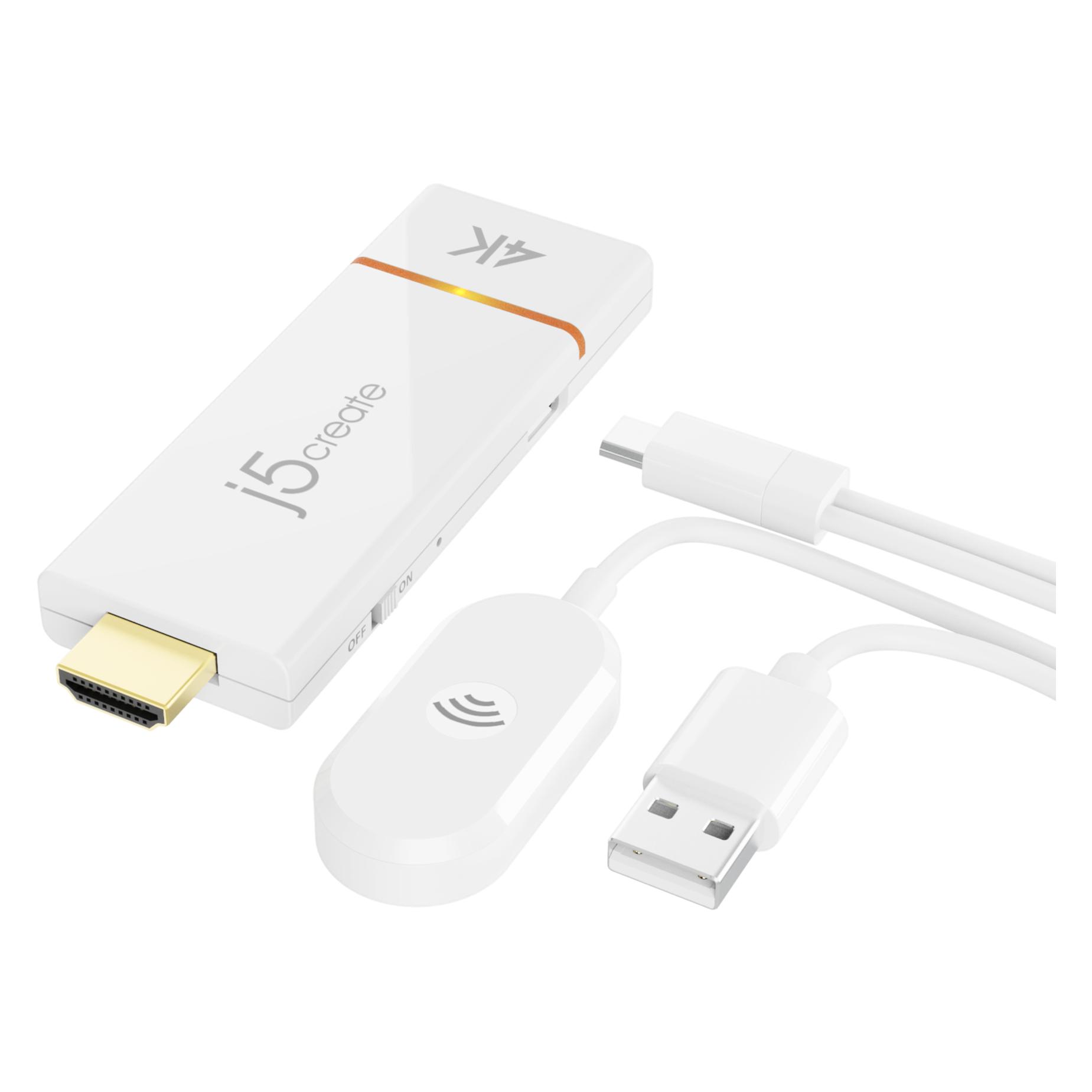 j5Create Screencast 4K wireless Display (15 m) (JVAW76-N)