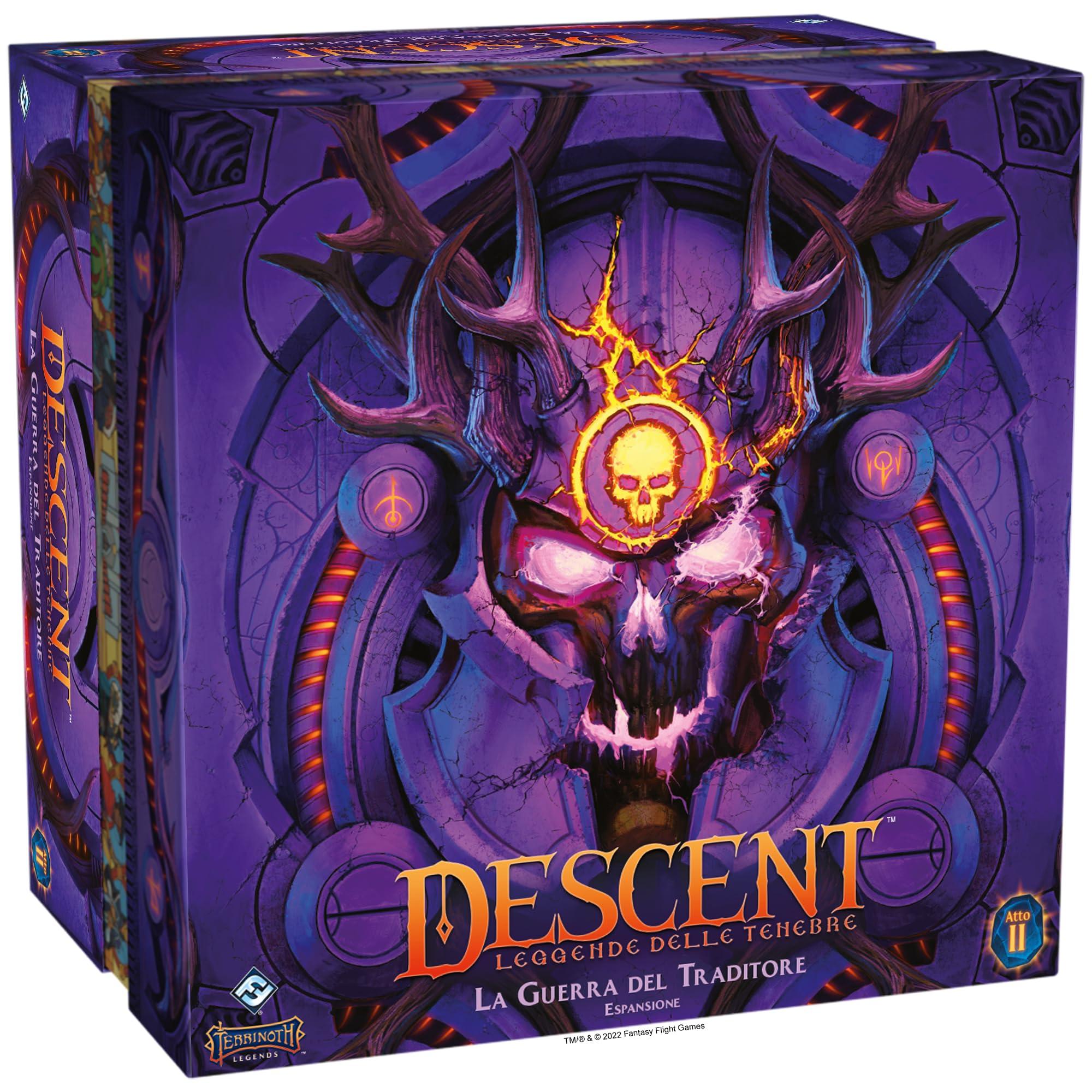 Descent: Krieg des Verräters - Erweiterung, 1-4 Spieler, ab 14 J.