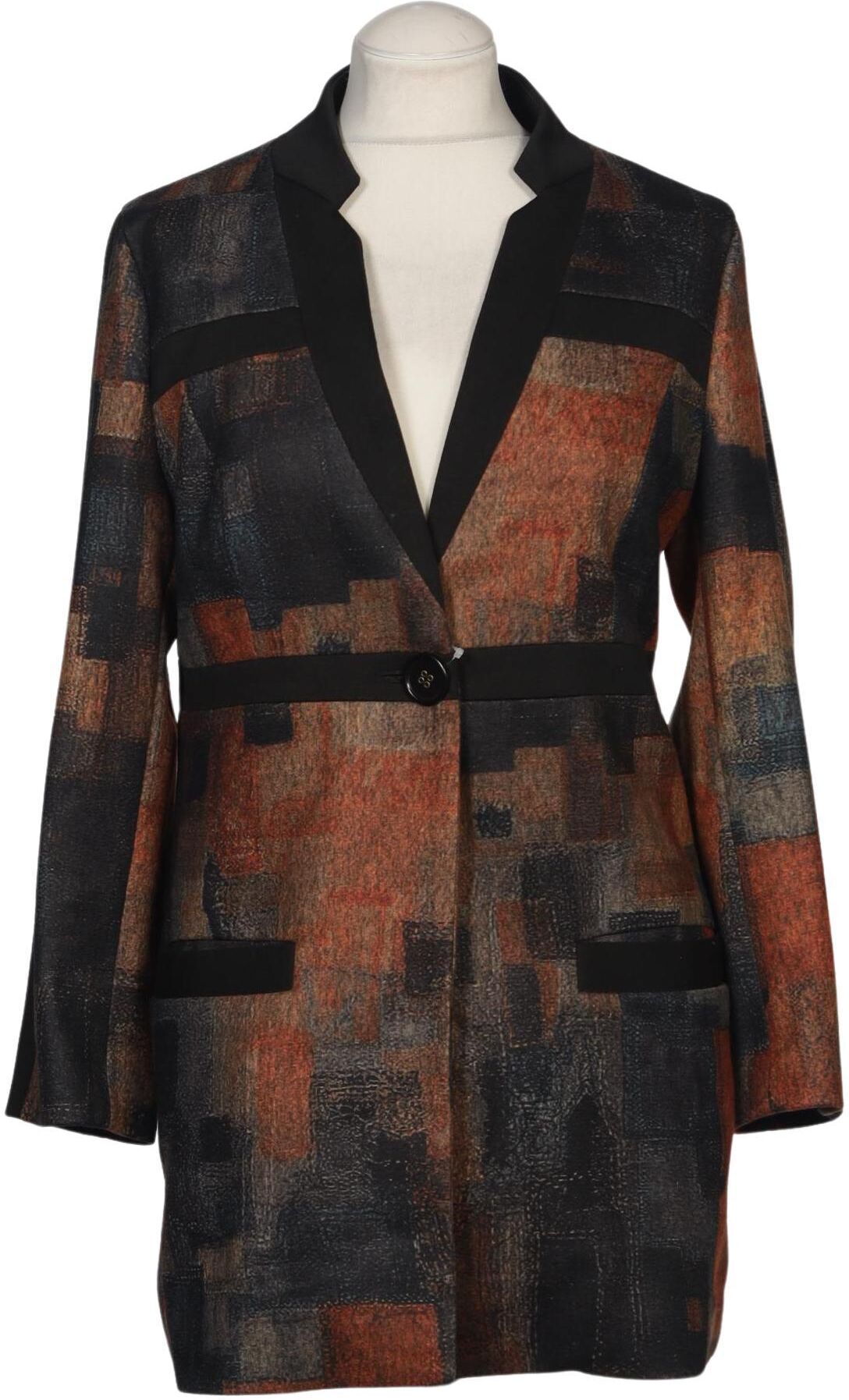 Kriss Trading Sweden Damen Blazer, Mehrfarbig, Gr. S, Synthetik - Second Hand