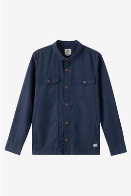 O'Neill s O'riginals Workwear Long Sleeve Shirt in Navy, Size Medium, Twill