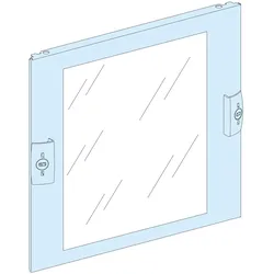 Schneider Electric LVS03352 PrismaSeT-P, Frontplatte, mit Sichtfenster,Breite=400mm,Höhe=4Module