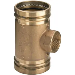Viega, Rohrverbindungstechnik, T-Stück Profi-/Sanpress XL RG IG m SC-Contur 108,0x3/4 x108,0mm (T-Verbindung)